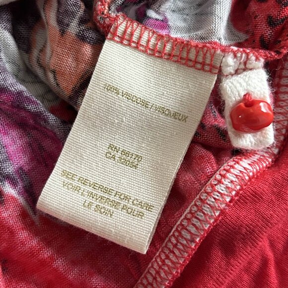 Free People 3/4 Sleeve Road To Discovery Butterfly Top ASO Alex Russo - Picture 11 of 12